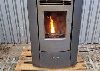 Kominek Piec na pellet KOZA kominkowy grzejnik na pelet 8,9kW peleciak