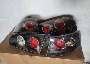 Sonar lampy tył tylne czarne seat ibiza 3 lll 6l kpl 2002 08 tuning