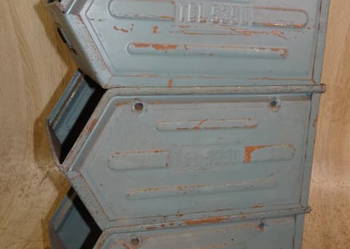 Zarezerw skrzynki warsztatowe TGL 3 szt, AWO Simson IFA MZ org DDR