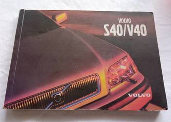 Instrukcja obsługi Volvo S40 V40