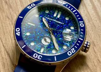 Aquatrident Diver  WR 100. Automat. Tarcza z OPALU! Stan idealny