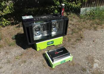 Tuba Skrzynia Basowa Subwoofer HIFONICS BRUTUS 800RMS Wzmacniacz RENEGADE