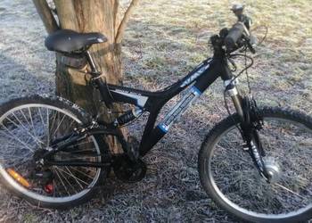 Rower elektryczny amortyzowany