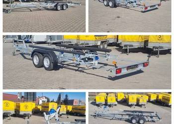 Przyczepa podłodziowa do łodzi 780 cm nowa od ręki homologacja Producent