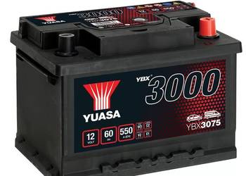 Akumulator 60Ah 550A Yuasa Standard 12V Prawy Plus