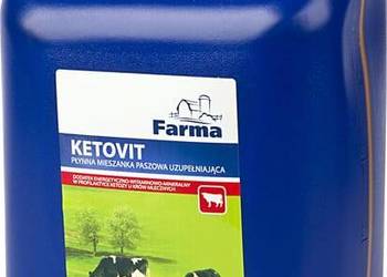 Płynny dodatek energetyczno - witaminowo - mineralny KetoVit, dla krów, 6…