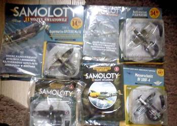 Modele samolotów oraz gratisy