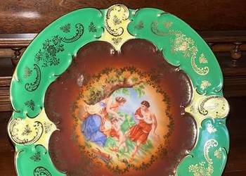 Patera sygnowana. PP. Bavaria. Germany. Scenka antyczna Patera sygnowana. PP. Bavaria. Germany. Scenka antyczna