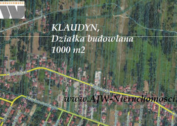 Grunt Klaudyn Klaudyn 1000m2