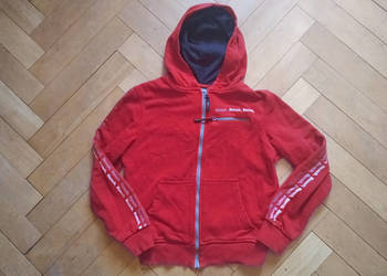 czerwona bluza z kapturem Bench damska r. M, L