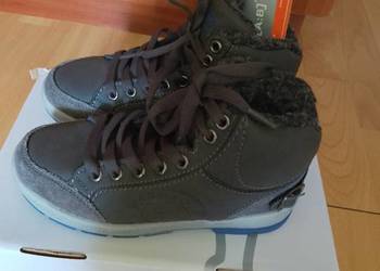 Buty ocieplane z kożuszkiem