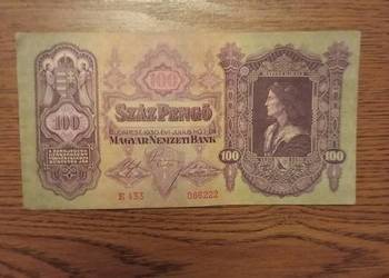 Banknot Węgry 100 Pengo 1930r.