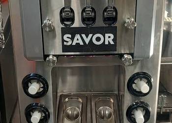 Maszyna do lodów włoskich SAVOR SOFT ICE X, dwa smaki + mix
