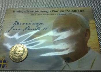 moneta 2 zł, Kanonizacja Jana Pawła II - blister 0214