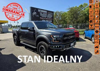 Ford F150 RAPTOR 3.5 Turbo 450 KM, Radar, Kamery 360, Panorama, Zawieszeni…