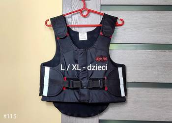 Kamizelka ochronna bezpieczeństwa jeździecka L/XL dla dzieci - BodyPro