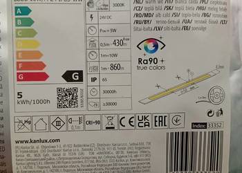 Taczma LED Kanlux 24v 3000k
