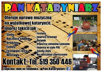 Katarynka Kataryniarz Film Teledysk Reklama Retro Targi Zlot