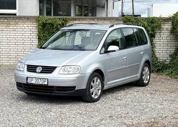 Volkswagen Touran 2005 Rok 1.6 Benzyna Manual 6 Biegów Klimatyzacja Czysty
