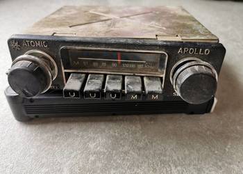 Stare Radio Samochodowe PRL 1974 Apollo
