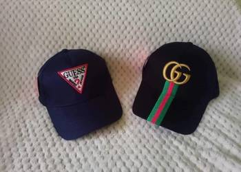 Czapki z daszkiem GUCCI i GUESS