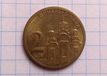 2 DINARY 2009 ROK - SERBIA