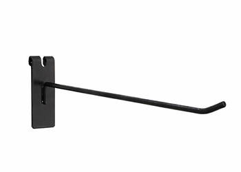 Zawieszka haczyk na kratę pojedyncza 20 cm – Czarna