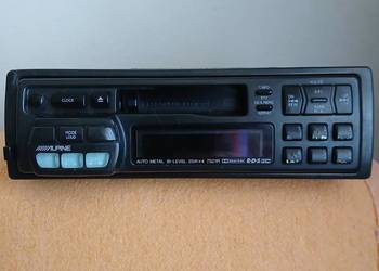 alpine radio kaseta do klasyków vintage miękka mechanika