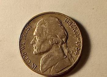Moneta 5 cent D (USA) 1964