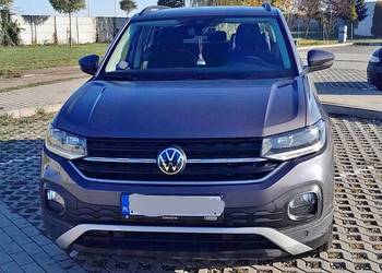VW T-Cross 1.0 benzyna 150KM DSG 2021r Salon Polska Pierwszy właściciel