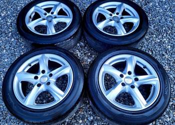Alufelgi 16 5 x 114,3 Opony Letnie 205/55/16 Honda Kia Toyota Hyundai