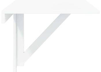 vidaXL Składany stolik kawowy, biały o wysokim połysku(SKU:342649)