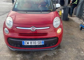 FIAT 500L MASKA ZDERZAK PRZÓD LAMPY CHŁODNICE BELKA BŁOTNIK PAS KOL 239/A