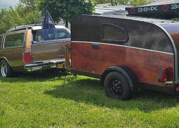 kemping mini przyczepka