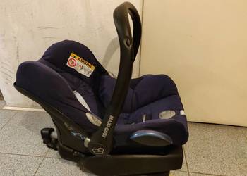 Fotelik i baza maxi cosi cabrio fix, jak nowy