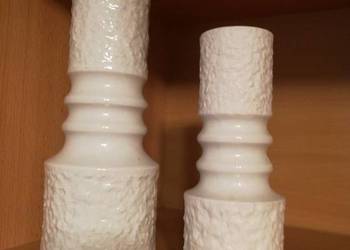 Dwa flakony porcelanowe  komplet