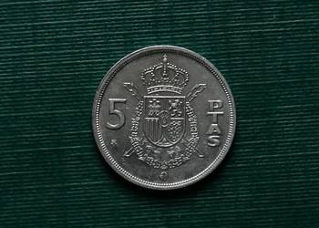 HISZPANIA - 5 peset, 1983r