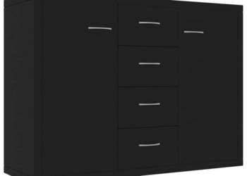 vidaXL Szafka, czarna, 88x30x65 cm(SKU:800685)