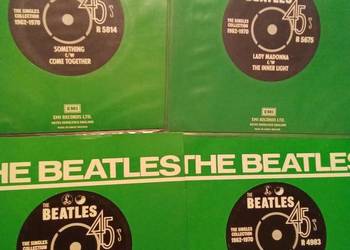 The Beatles 5 singli winyle 1976