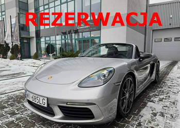 Porsche 718 Boxster T 300KM PDK. Bezwypadkowy. Approved do 06.2026. FV23%.