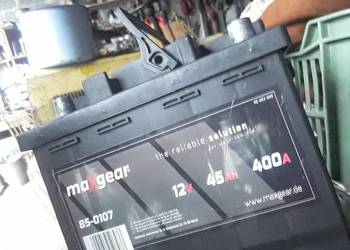Akumulator 45ah 400 A na gwarancji