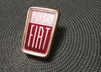 Emblemat, logo  znaczek Polski Fiat.