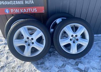 Koła aluminiowe 5x100 Opony Lato Skoda VW Audi 205/55 R16 StanBDB