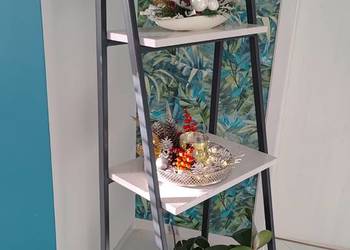 Półka drabina stojak regał