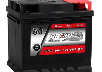 GROM AGM START&STOP 50Ah 540A DARMOWA WYMIANA