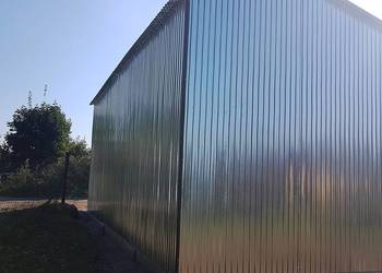 Blaszana montowana hala 3x8m -ocynk