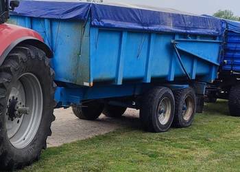 Przyczepa rolnicza tandem 10-12t zarejestrowana