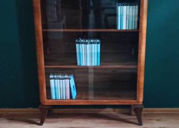 stara biblioteka witryna komoda antyk