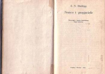(8816) FRANCO I PRZYJACIELE – E.N. DZELEPY
