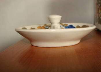 Włocławek fajansowa miseczka na przyprawy PRL